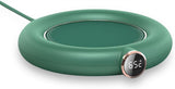 Mug or cup warmer - Heating plate - Coffee cup warmer - Tea cup warmer - Thermal heating plate - Heated coaster - USB coffee warmer for home, office, or desk use - Green