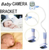camera mount, camera mount, baby monitor mount with 3 straps, no drilling required, flexible and adjustable, universal baby monitor mount, compatible with most baby monitors (Wit).
