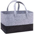 5 pcs Tote bag, shopping bag, foldable shopping basket, large shopping bag, felt tote bag, reusable shopping bag, felt shopping basket, suitable for shopping, travel, storage