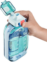 Sports Water Bottle - Fitness Water Bottle - Water Bottle - 750ml Leakproof Bottle - Water Bottle - Suitable for travel, picnics, camping, hiking - Blue