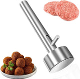 Allecto Plus - 4cm Falafel Scoop - Meatball Maker - Stainless Steel - Kitchen and Restaurant - Non-stick Coating