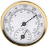 Indoor Thermometer - Outdoor Thermometer - Hygrometer - Weather Station - Thermometer Hygrometer - Air Temperature Display - 58 mm - Gold + White - Desktop