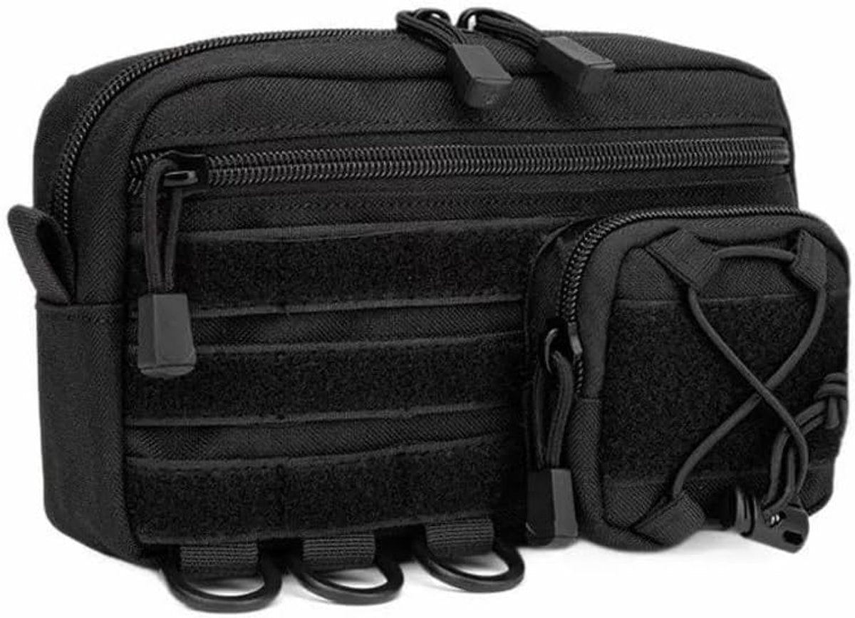 Bike bag - Fanny pack - Organizer - Pouch - Ultralight storage box - Waterproof Oxford Ripstop - Perfect for hiking, cycling, and survival gear