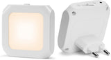 Night light - Night light plug - Adult night light - LED night light - With sliding dimming position - Suitable for bedrooms and staircases - For babies, adults, and children (pack of 2)