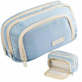 Pencil Case - Pencil Case - Adults - Boys and Girls - School Pencil Case - Blue