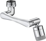 1440° Rotating Faucet - Faucet - Faucet Fitting - Faucet Head - Stainless Steel - Aerator - Rotating - Extension - Water Saving - Kitchen Faucet - Bathroom Faucet - Swivel - Dishwashing - Goud