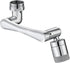 1440° Rotating Faucet - Faucet - Faucet Fitting - Faucet Head - Stainless Steel - Aerator - Rotating - Extension - Water Saving - Kitchen Faucet - Bathroom Faucet - Swivel - Dishwashing - Goud