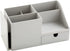 Desk Organizer - Pencil Holder - Storage - Sliding - Desk organizer, pencil holder and card holder, box and container for office, office supplies and dressing table - Gray