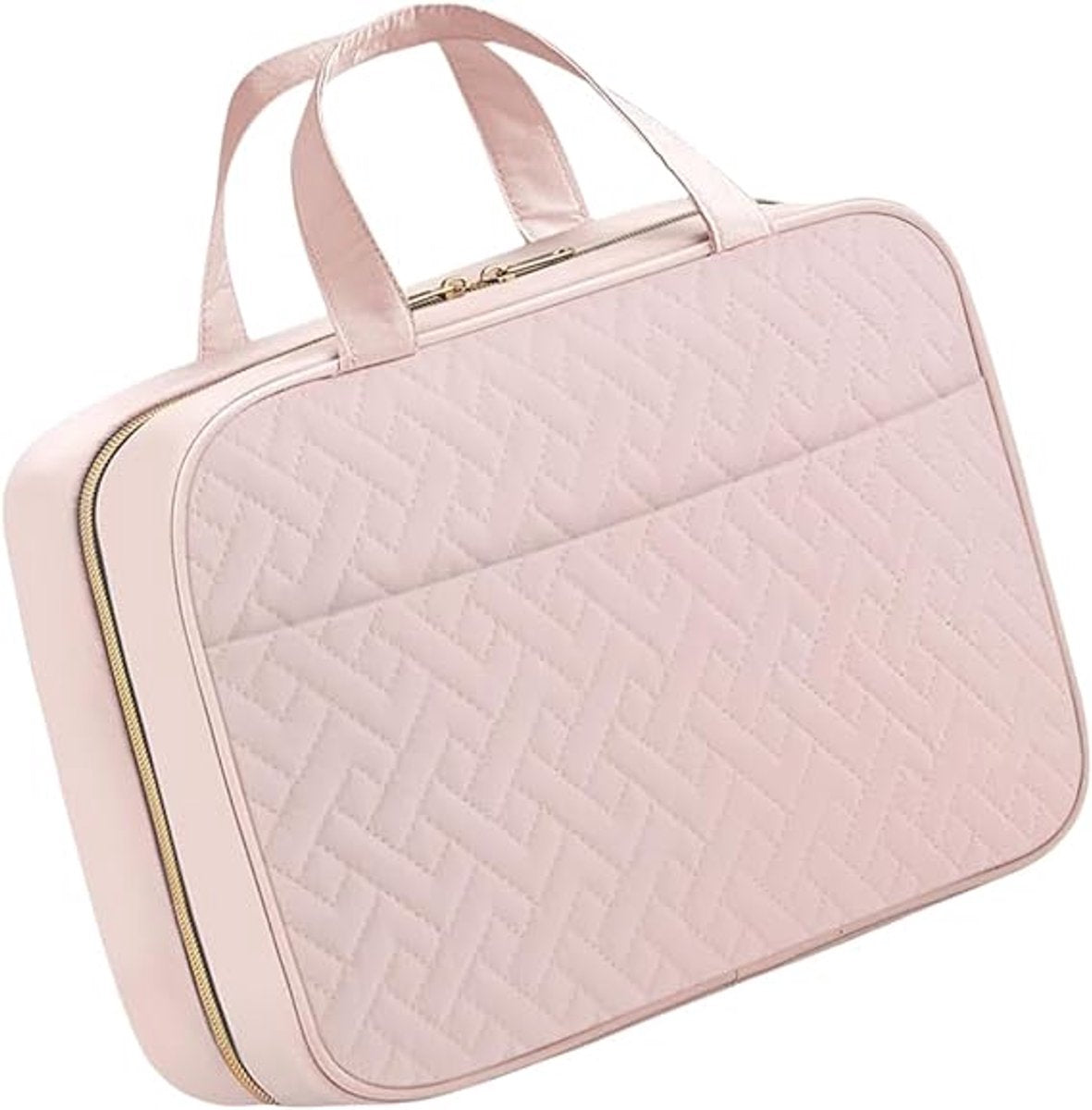 Men's Toiletry Bag - Women's Toiletry Bag - Hanging Toiletry Bag - Practical Travel Toiletry Bag - For Storing Essential Toiletries - Pink