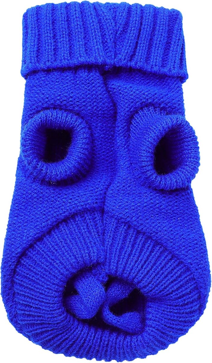 Dog Coat - Dog Sweater - Small Dog Sweater - Warm Dog Coat - Warm Puppy Sweater - Thick Knit Winter Sweater - Soft Roll Neck Sweater - Perfect for Small Dogs and Puppies - Christmas - XL
