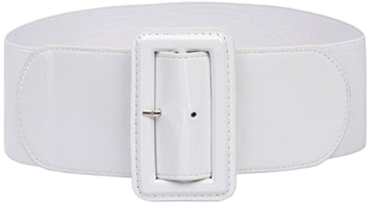 Belts - Women's - Large Wide Buckle - Belts - Vintage Elastic Cord