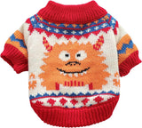 Dog Coat - Dog Sweater - Sweater for Small Dogs - Dog Sweater - Winter Knitted Sweater - Warm and Lightweight Cat Sweater - Perfect for Chihuahuas - Holidays - Christmas Decorations - Christmas - Size M