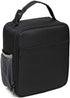 Lunch bag - Adult lunch bag - Insulated backpack - Picnic bag - Lunch bag for girls - 6.5L lunch box for boys - Insulated bag - Keeps food fresh - Office - school - picnic (black)
