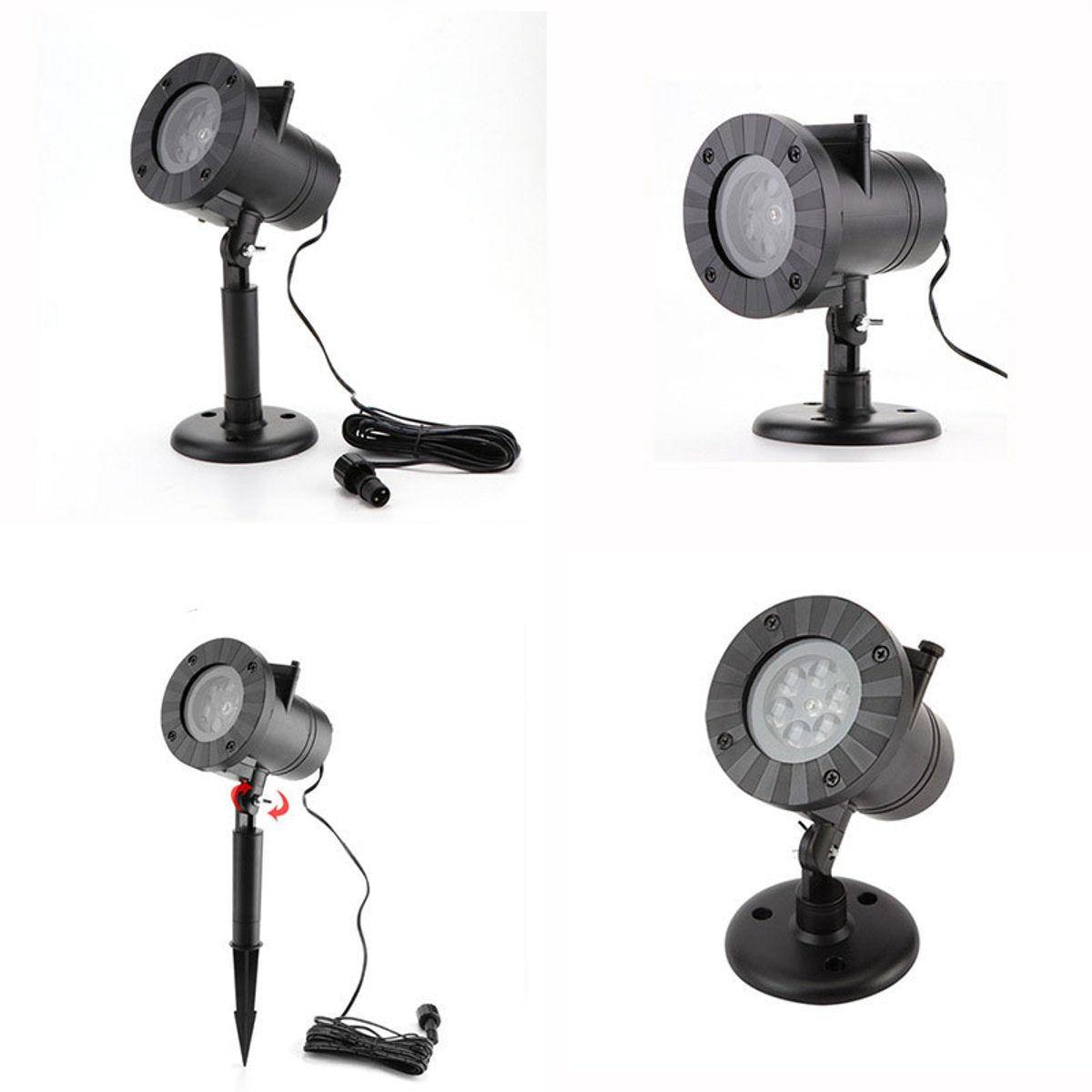 Projector - Projection Lamp - Halloween Decoration - Outdoor Christmas Projector - Halloween Projector - IP65 Waterproof LED Projection Lamp - For Christmas, Halloween, Outdoor Decorations and Club Parties
