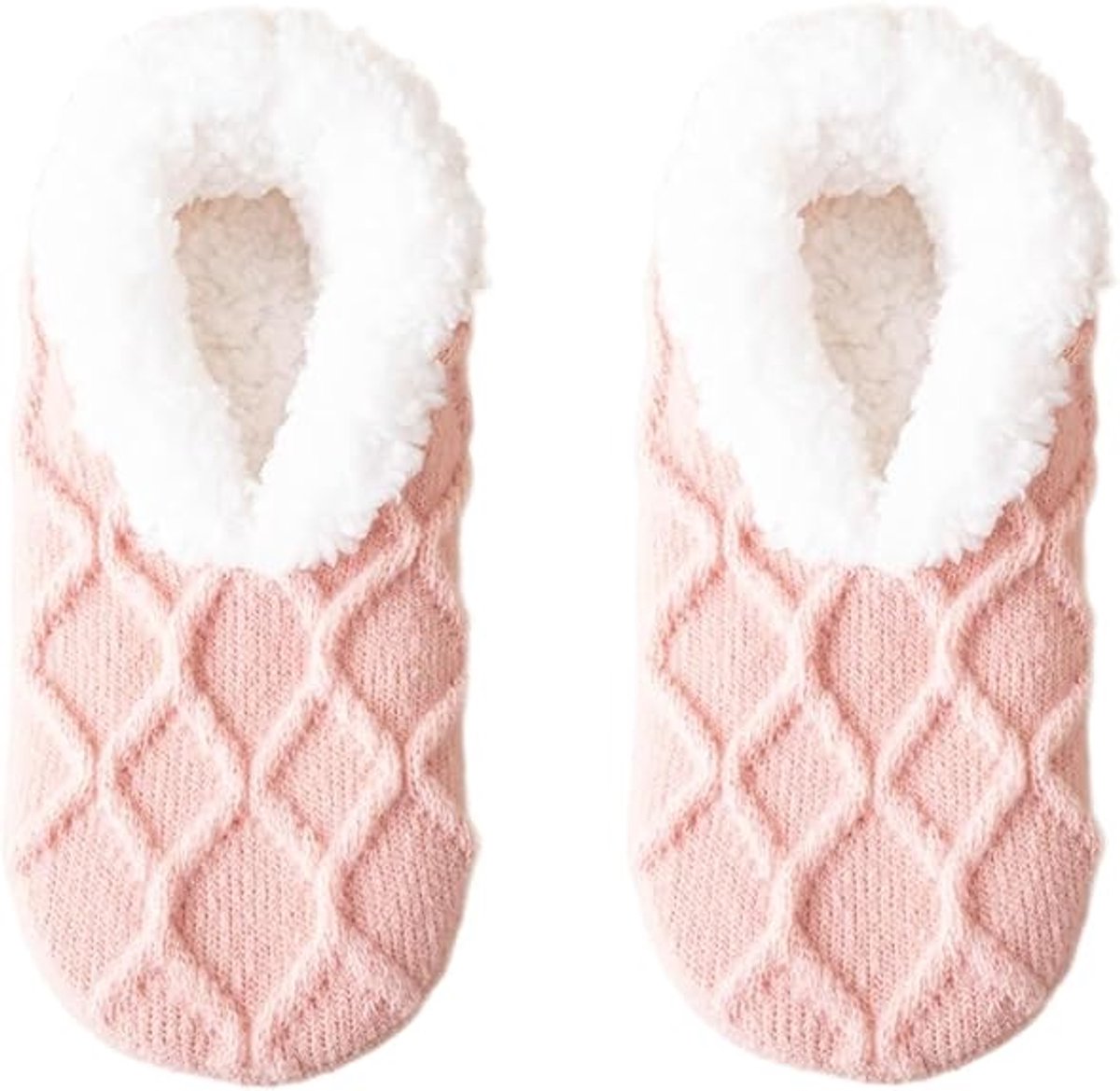 Socks - Warm socks - Indoor socks - Women's slipper socks - Warm winter socks - Fleece socks - Comfortable - Winter warmth - Ultra-comfortable women's indoor slippers - One size