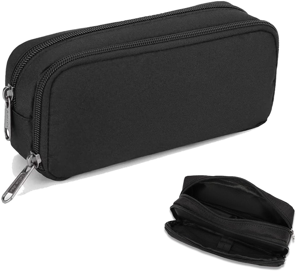 Pencil case - Pencil case - Pencil case - Pencil case for boys and girls - School pencil case - Large pencil case - Pencil cases for school - Black