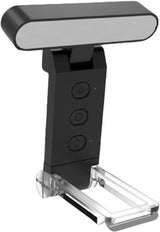 Book Reading Light - LED Reading Light with Clip - Clip-on Spotlight - Rechargeable - 5 Settings - Soft and Silky - Bedside Lamp - For Book / Bedroom / Office - Black