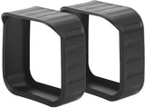 Protective Camera Covers - Pack of 2 Silicone Protectors - Flexible and Lightweight - Scratch Resistant - Made of Silicone - For Security Cameras with Flash
