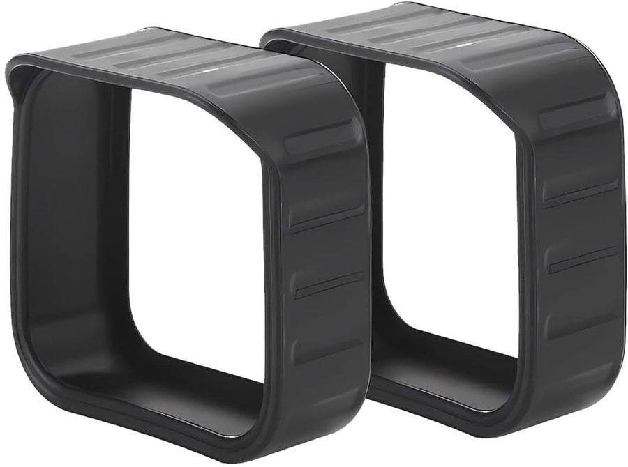 Protective Camera Covers - Pack of 2 Silicone Protectors - Flexible and Lightweight - Scratch Resistant - Made of Silicone - For Security Cameras with Flash
