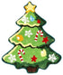 Rugs - Christmas Kitchen Rugs - Snowman and Gingerbread Man Rugs - Christmas Tree Bath Mats - Non-Slip Doormats - Winter Rugs - Perfect for the Bathroom - Home Decor - Party Decorations - Christmas