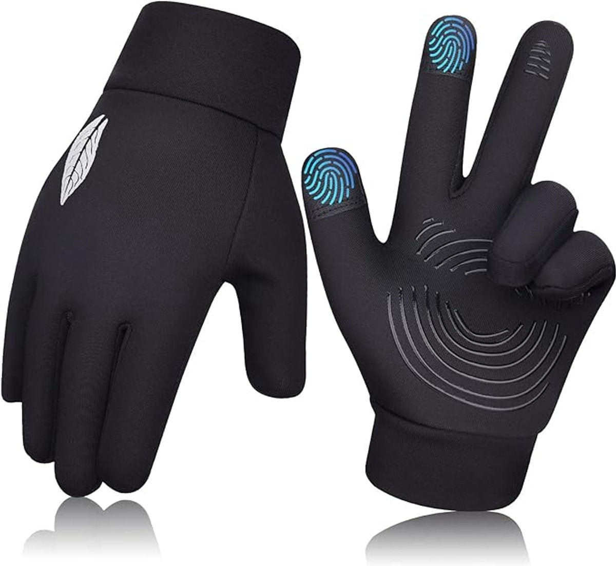 Gloves - Winter Gloves - Cycling Gloves - Running Gloves - Outdoor Sports Gloves - Children's Winter Gloves - Touchscreen Compatible - Thick, Waterproof, Windproof and Non-Slip - Warm Fleece - Gift for Boys and Girls
