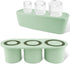Ice Cube Tray - Silicone Ice Cube Tray - Ice Cube Mold - Ice Cube Mold - For chilling cocktails, whiskey, drinks, coffee, ice cubes - 40 oz - Green