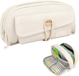 Pencil case - Large capacity pencil case - 21 x 11.5 x 5.5 cm - Pencil case for boys and girls - School supplies - Wit