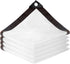 Tarpaulin - Transparent tarpaulin - Transparent tarpaulin with rings - Waterproof transparent tarpaulin - PE tarpaulin - for garden furniture - Planter - Animal shelter - Roof - Rope included - 2 x 3 m