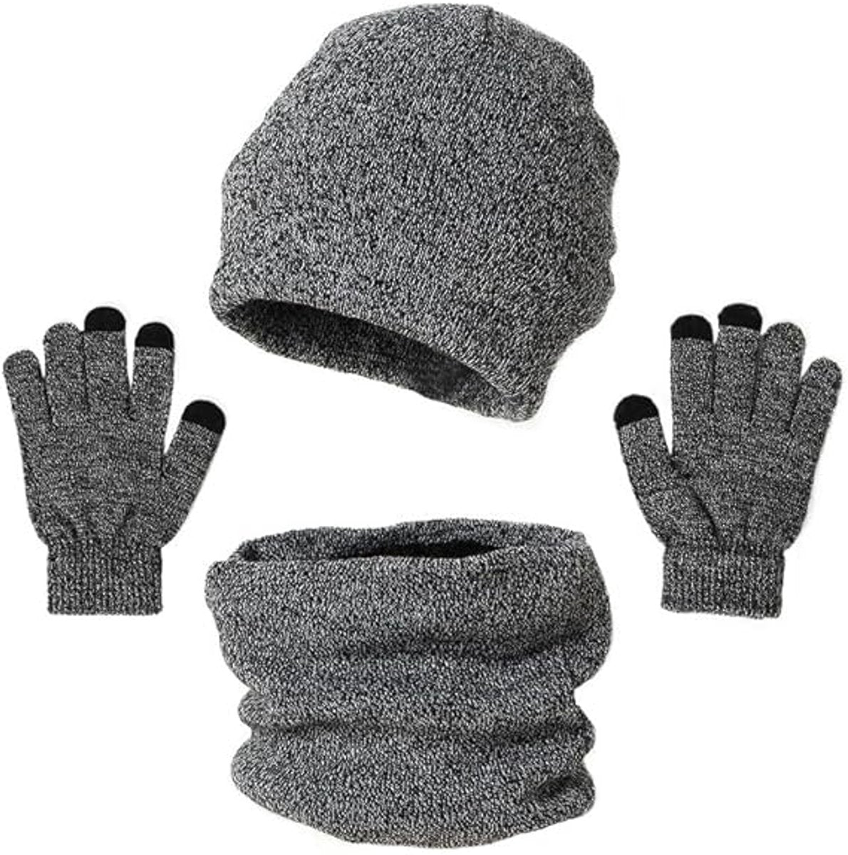 Beanie - Cotton beanie - Warm winter beanie - Scarf - Gloves - Touchscreen gloves - Ski mask - 3-in-1 beanie - Snowboard, skate, riding - Windproof and warm - Soft and comfortable - Warm fleece lining - Neck warmer