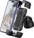 Bicycle phone mount - Motorcycle phone mount - Phone holder - Bicycle phone mount - Motorcycle phone mount - Adjustable - Universal - Handlebar - Black - Compatible with 4.7 to 6.8 inch phones