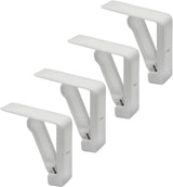 Tablecloth clips - For outdoor use, garden, picnics, weddings, parties, buffets and restaurants - Wit.
