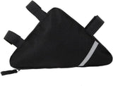 Bicycle panniers - Bicycle frame bags - Bicycle accessory bags - for phone, wallet, keys, tools - for road bikes, mountain bikes, city bikes - Bicycle accessories - Black