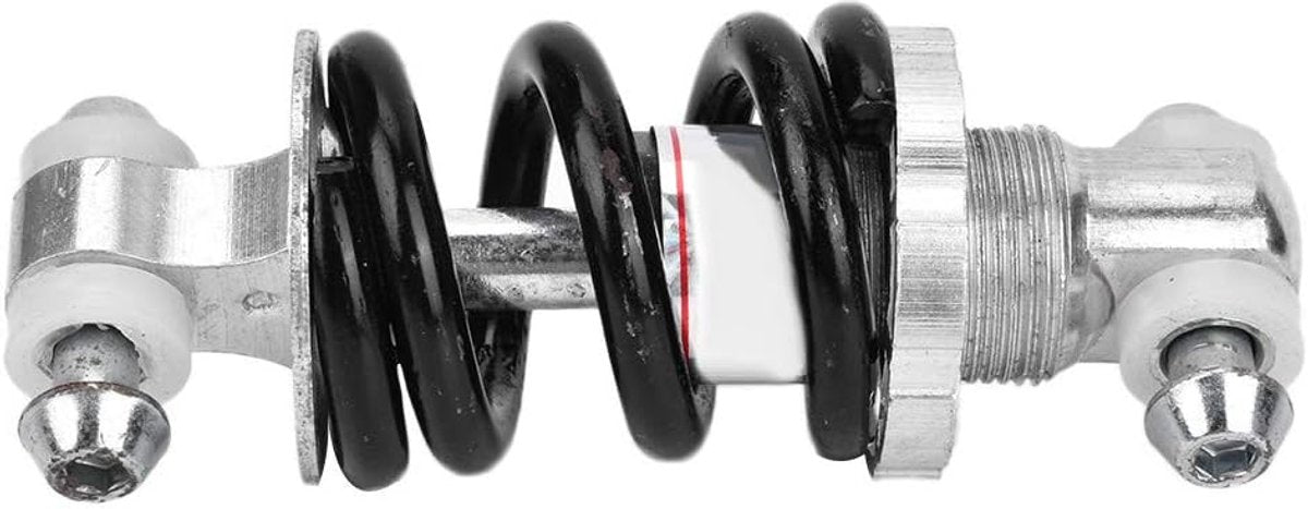 Bicycle shock absorber - Rear bicycle spring shock absorber - Metal - Mountain bike rear suspension shock absorber - Spring shock absorber - Bicycle parts - 650 lbs