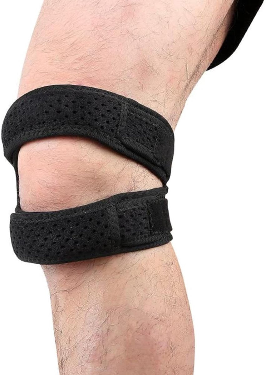 Patella Compression Knee Brace - Non-Slip Knee Pain Relief - Sports Support Patella Stabilizer