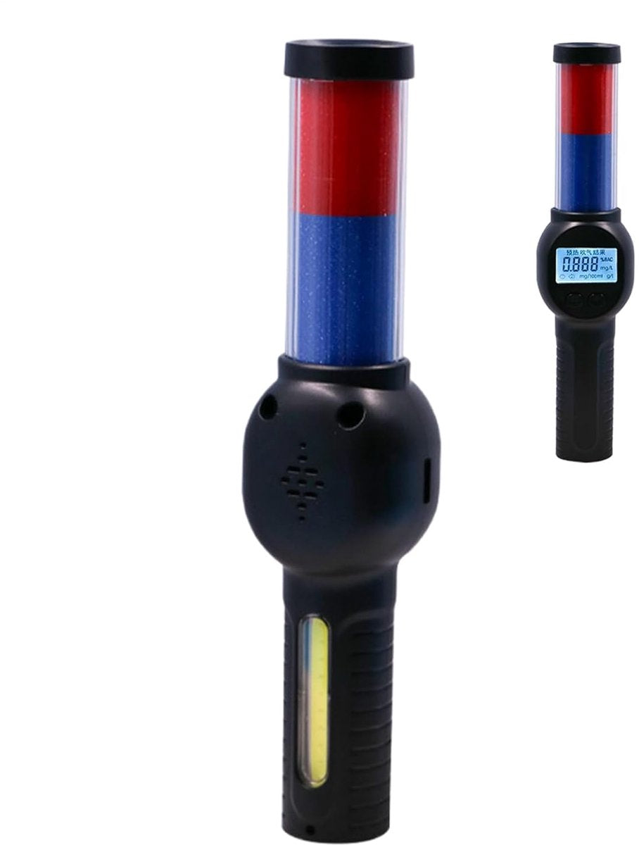 Digital Alcohol Meter - Breathalyzer with English Voice Announcement - Portable Breathalyzer - Contactless Breathalyzer - Safe and Hygienic - Suitable for Drivers - Safe Driving for Men, Women, and Families