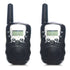 2-Pack Kids Walkie Talkie with 3 km Range, Black