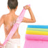4pcs Multicolor Nylon Japanese Exfoliating Shower Scrub Washcloth Towel, Soft Body Cleaning Sponges