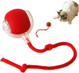 Smart Rolling Chew Ball for Dogs and Cats, Interactive Pet Toy, 2.5 inches