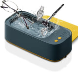 45000 Hz Ultrasonic Cleaner for Glasses Jewelry Dentures with 3 Cleaning Modes, Green