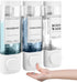 3-Pack Wall Mounted Soap Dispenser for Shampoo & Soap, 300ml x3, White