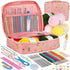 58-piece crochet hook set with ergonomic handles and yarn, includes crochet bag, 12cm