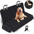 Waterproof Dog Car Seat Protector Mat 1 Pack, Compatible with Most Vehicles, 60 x 120 cm, Black