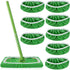 8 Replacement Cloth Covers for Swiffer Mop, Reusable Wet and Dry Cleaning Pads, Compatible with Swiffer