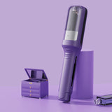 Portable Hair Trimmer Rechargeable Split End Trimmer for Travel Easy to Use Protects Hair, Purple
