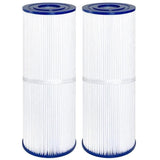 2-pack Pool Filter Cartridges Compatible with Unicel C-4326 Pleatco PRB25-IN Filbur FC-2375, 25 Square Feet