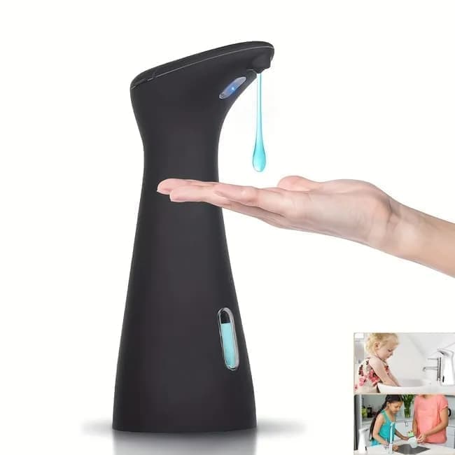 Automatic Touchless Soap Dispenser for Liquid Soap, Black