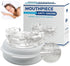 Orthodontic mouthguard for snoring and teeth grinding, comfortable night sleep aid, white