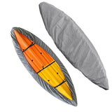 420D Waterproof Kayak Canoe SUP Cover, Universal Outdoor Boat Cover with Dust and UV Protection, 420D(L)