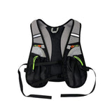 Reflective vest with hydration bladder, unisex adjustable breathable for running cycling marathons