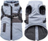Warm Soft Winter Dog Vest with Stand Collar, Wind and Waterproof, Blue, S M L XL